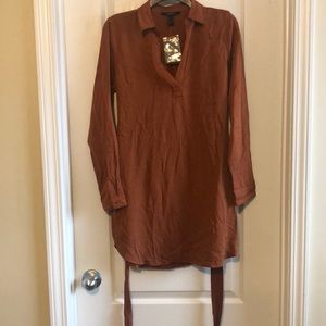 Burnt orange tunic